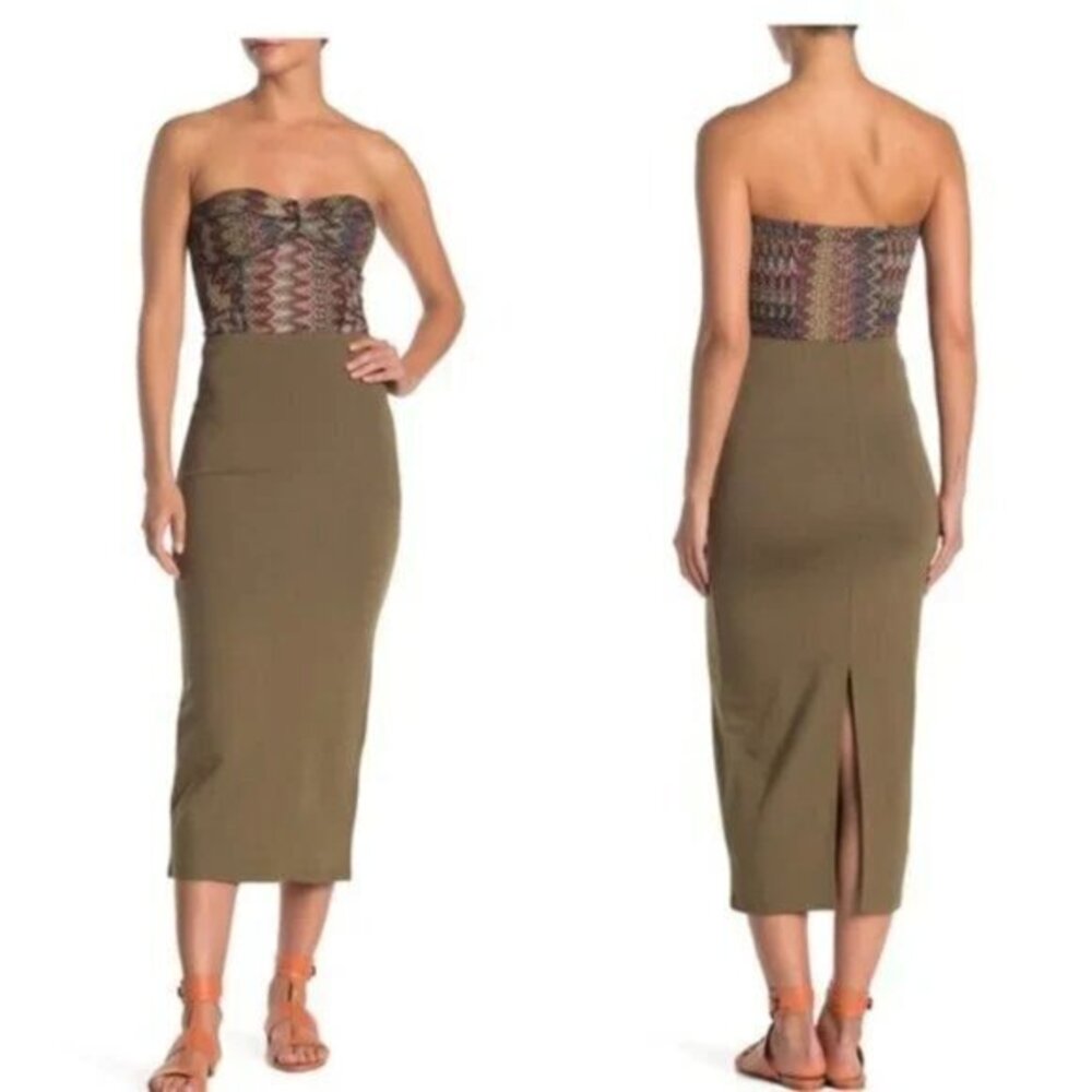 Free People Highlands Pencil Skirt. S